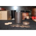 Leather/Delin Coin Cylinder