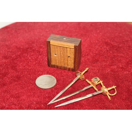 Ltd. Swords Through Half Cambodian Rosewood