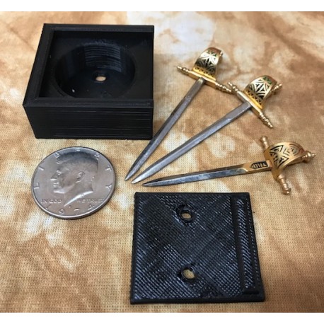 Swords Through Half Dollar