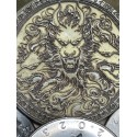 Engraved Half Dollar Size Okito Box