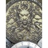 Engraved Half Dollar Size Okito Box
