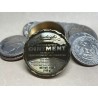1/2 Dollar Size Okito Box "VINTAGE PILL Design" USA Pill Box Design