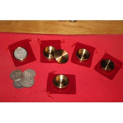 MJJ Magic Mfg Jim Zee Roth Style Master Set of Okito Coin Boxes