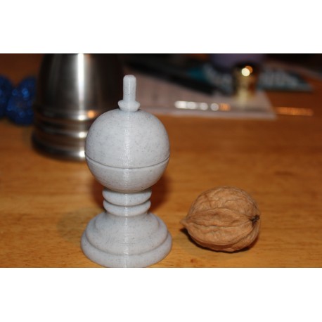 Mike Gallo Ball and Vase Marble Finish