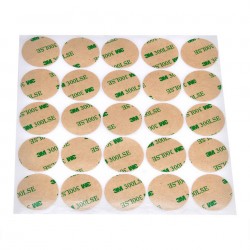 Discos adhesivos de teflón para monedas Resbaladizas Sam & Shell