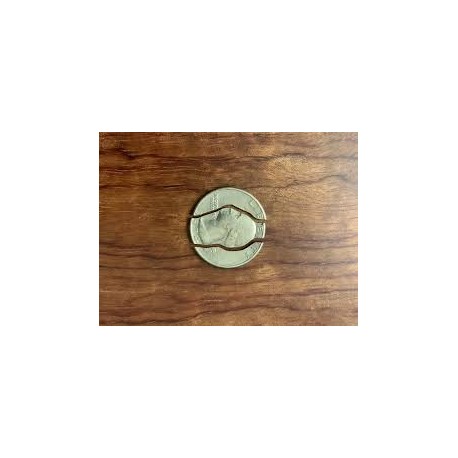 Folding Quarter by MJJ Magic Mfg.