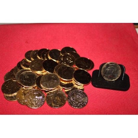 24kt Gold Plated Kennedy Half Dollar