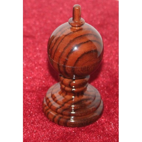 Rosewood Ball and Vase AnnaMarie Miller line of Elegant Magic