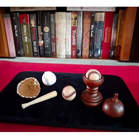 Base Ball Ball & Vase