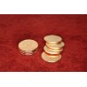.999 Copper Round Walking Liberty stack