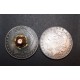 45 cal Bullet through Morgan Dollar