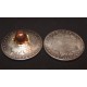 45 cal Bullet through Morgan Dollar